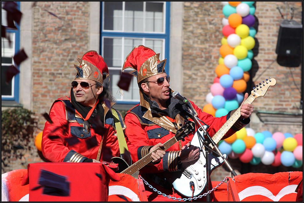 Rosenmontagszug 2011 in Düsseldorf