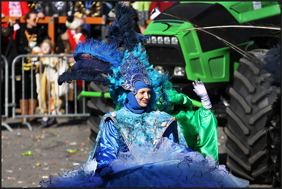 Rosenmontagszug 2011 in Düsseldorf