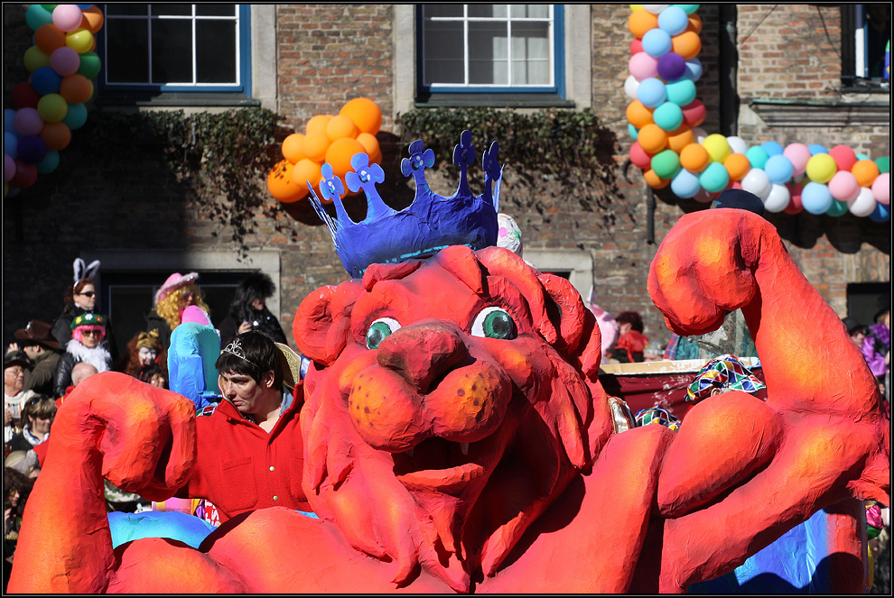 Rosenmontagszug 2011 in Düsseldorf