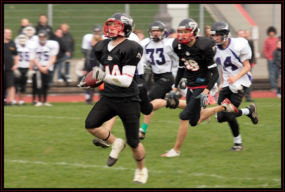 Düsseldorf  Panther Rookies vs. Langenfeld Longhorns