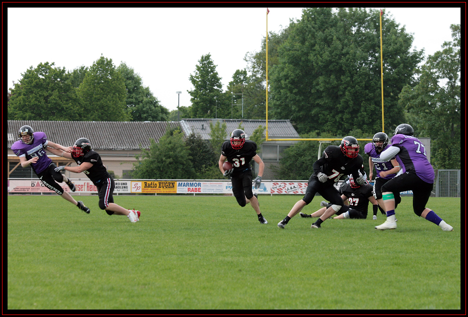 Düsseldorf Panther überrollen Longhorns 