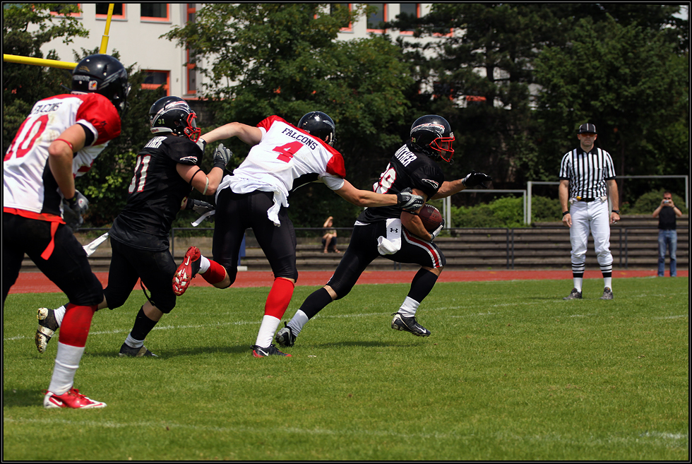 Halbfinale gegen die Cologne Falcons am 14. Juni 2010 