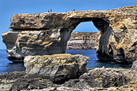 Azur Window ( Blaues Fenster ) auf der maltesischen Insel Gozo