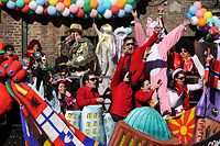 Rosenmontagszug 2011 in Düsseldorf