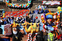 Rosenmontagszug 2011 in Düsseldorf