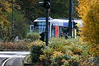 Herbst im Grafenberger Wald.....mit der Rheinbahn