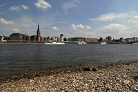 Düsseldorf - View from Oberkassel