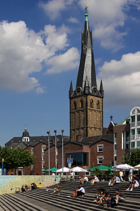 Freitreppe am Burgplatz - Düsseldorf